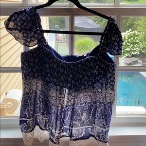 Lovers and friends off the shoulder top